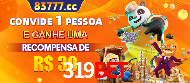 Banner institucional da 319bet sobre parceria de marcas e criação de uma marca de excelência, apresentando os mascotes de jogos populares como o Fortune Tiger.