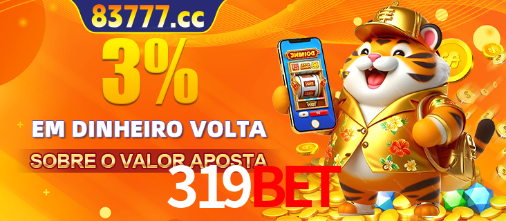 Promoção para baixar e instalar o aplicativo do cassino 319bet. O banner oferece uma recompensa de R1aR1aR8, com a imagem de uma cobra sobre moedas de ouro.