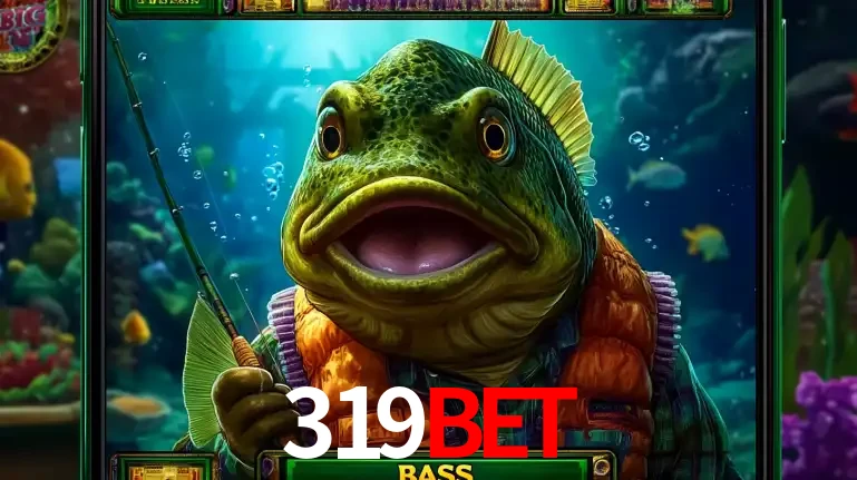 Personagem de peixe pescador do popular jogo de slot com tema de pescaria, uma das emocionantes opções de caça-níqueis para jogar e ganhar no cassino 319bet.